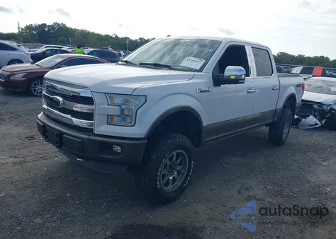 2015 Ford F-150 Lariat из США, поврежденный, VIN 1FTEW1EF1FFB57890